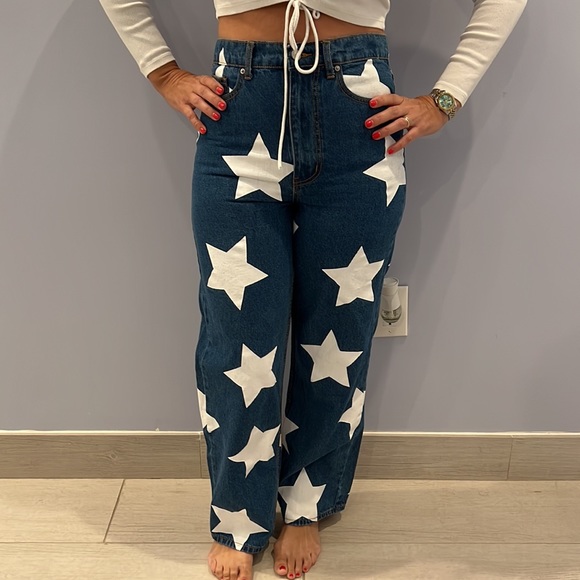 BDG White Star Jeans - Picture 3 of 4